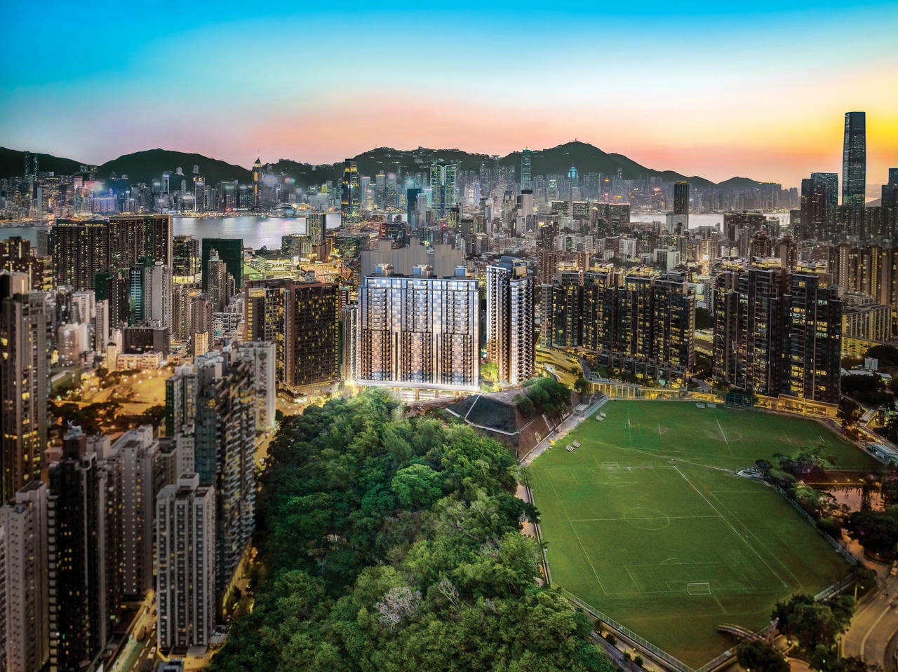 朗賢峯外觀效果圖
